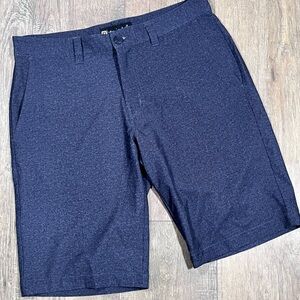 Travis Matthew Golf Shorts Heathered Blue size 32